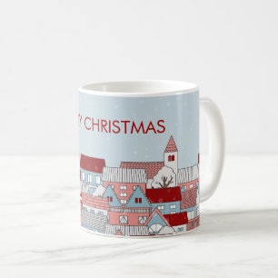 Village de Noël Café Mug