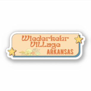 Village de Wiederkehr, Arkansas  Autocollant