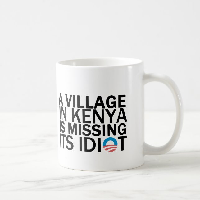Village in Kenya Is Missing Its Idiot Coffee Mug (Right)