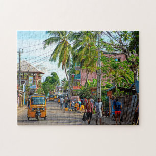 Village In Madagascar Jigsaw Puzzle