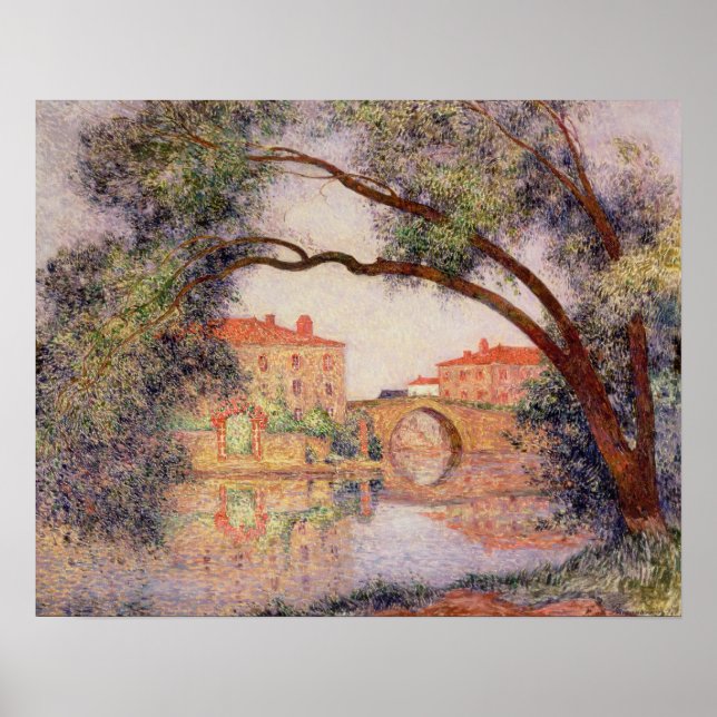 Village in Normandy Poster (Front)