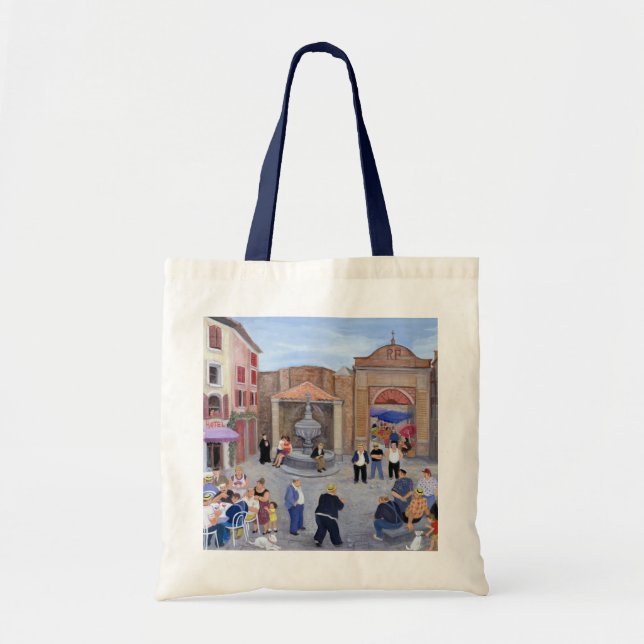 Village in Provence Tote Bag (Front)