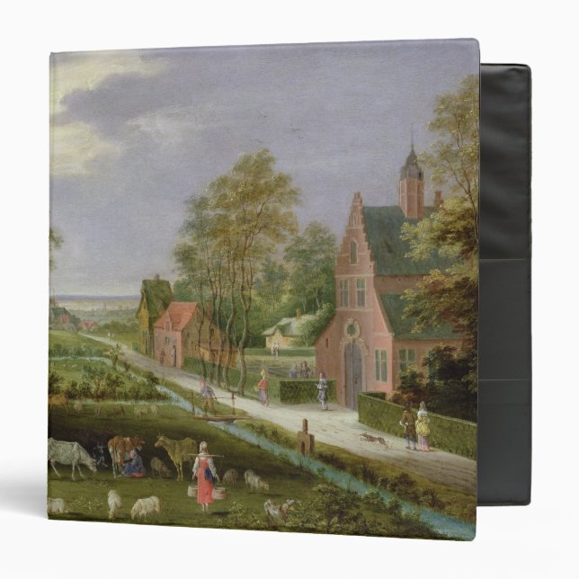 Village Landscape Binder (Front/Inside)
