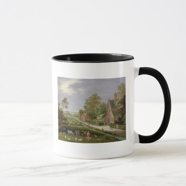 Village Landscape Mug (Right)