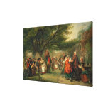 Village Merrymaking Gallery Wrap Canvas