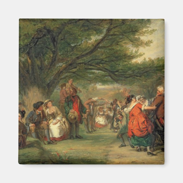 Village Merrymaking Magnet (Front)