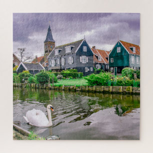 Village néerlandais Marken Jigsaw Puzzle