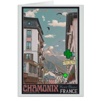 Village of Chamonix (black)
