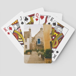 Village of Culross, Fife, Scotland Playing Cards