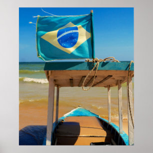 Village On A River   Alter Do Chao, Pará / Brazil Poster
