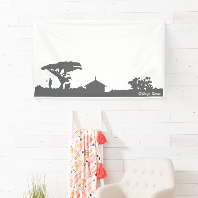 Village Scene Banner (Insitu)