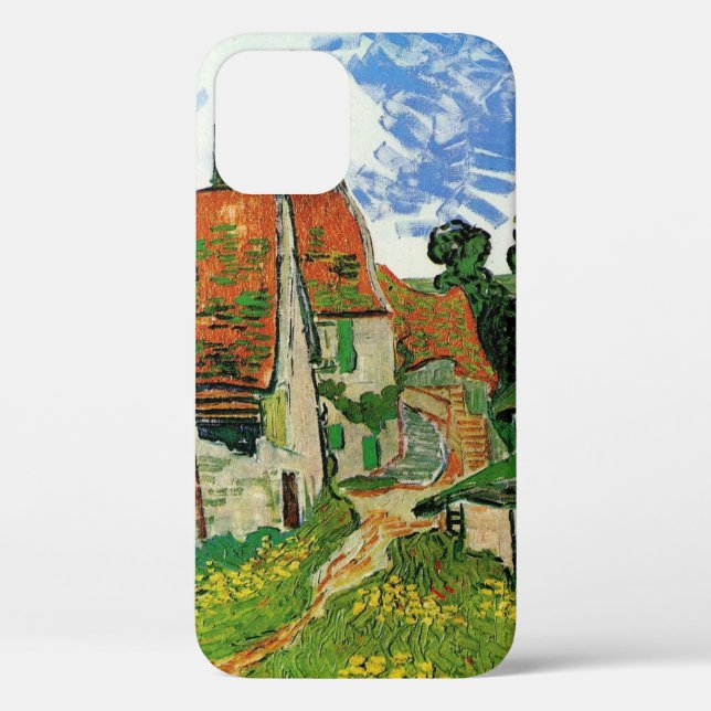 Village Street by Vincent van Gogh Case-Mate iPhone Case (Back)