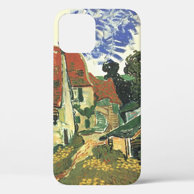 Village Street in Auvers by Vincent van Gogh Case-Mate iPhone Case (Back)