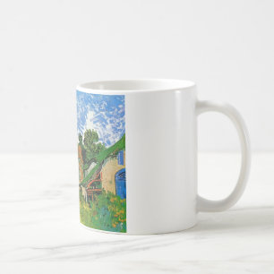 Village Street in Auvers by Vincent Van Gogh Coffee Mug