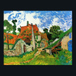 Village Street in Auvers Vincent Van Gogh Poster<br><div class="desc">Village Street in Auvers Vincent Van Gogh</div>