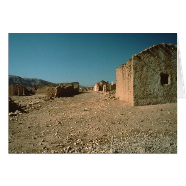 Village Street with Houses (Front Horizontal)