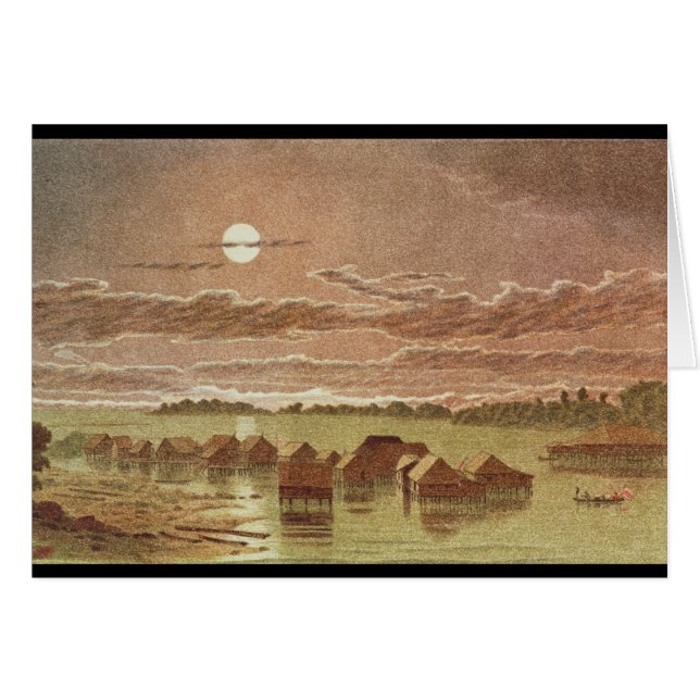 Village sur Basilan, Philippines (Devant horizontal)