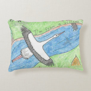 Village Vibes Accent Pillow