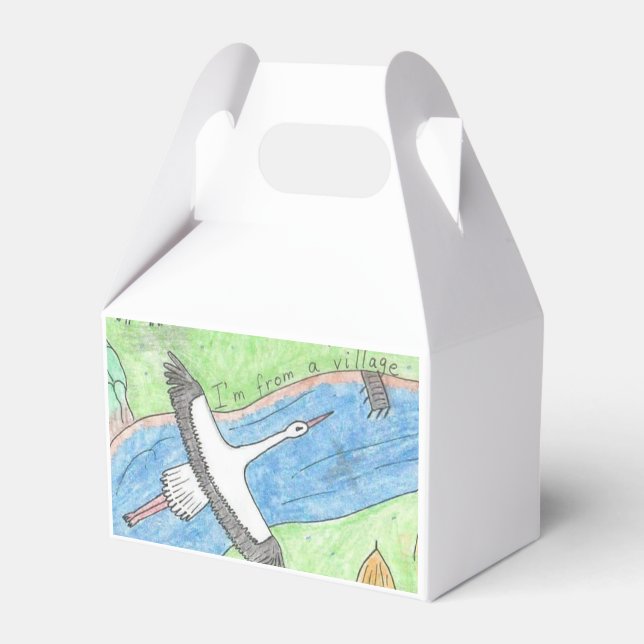 Village Vibes Favor Box (Front Side)