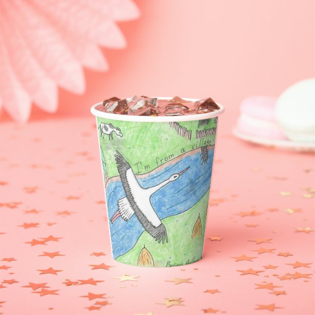 Village Vibes Paper Cups (Insitu)