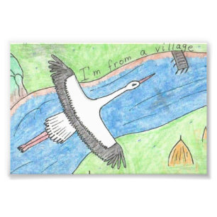 Village Vibes Photo Print