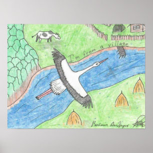 Village Vibes Poster