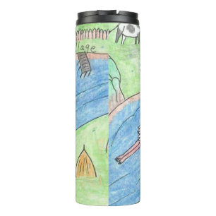 Village Vibes Thermal Tumbler