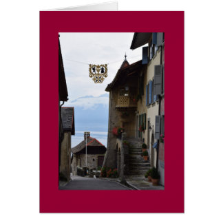 Village vinicole suisse