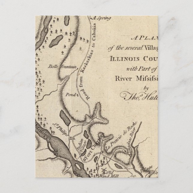 Villages in the Illinois Country Postcard (Front)