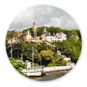 VILLAGES OF WALES CERAMIC KNOB