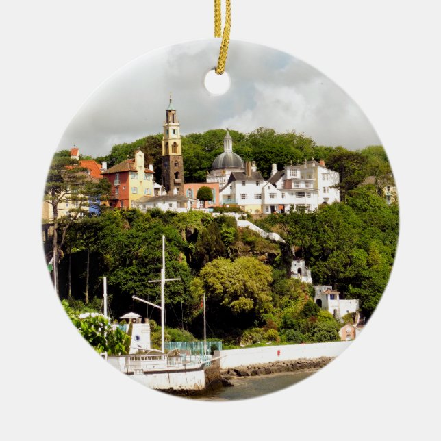 VILLAGES OF WALES CERAMIC ORNAMENT (Front)