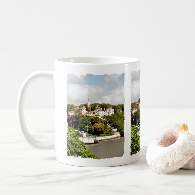 VILLAGES OF WALES COFFEE MUG (With Donut)