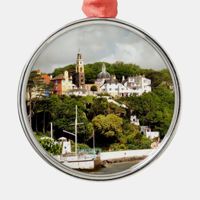 VILLAGES OF WALES METAL ORNAMENT (Front)