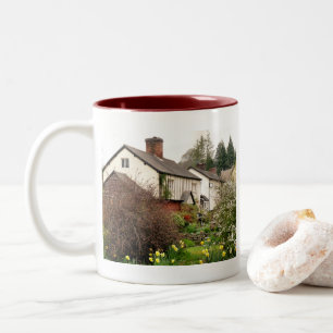VILLAGES OF WALES Two-Tone COFFEE MUG