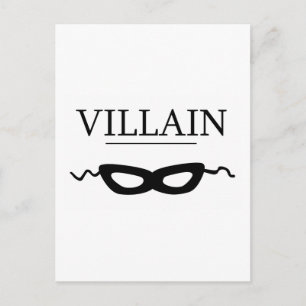 Villain Postcard