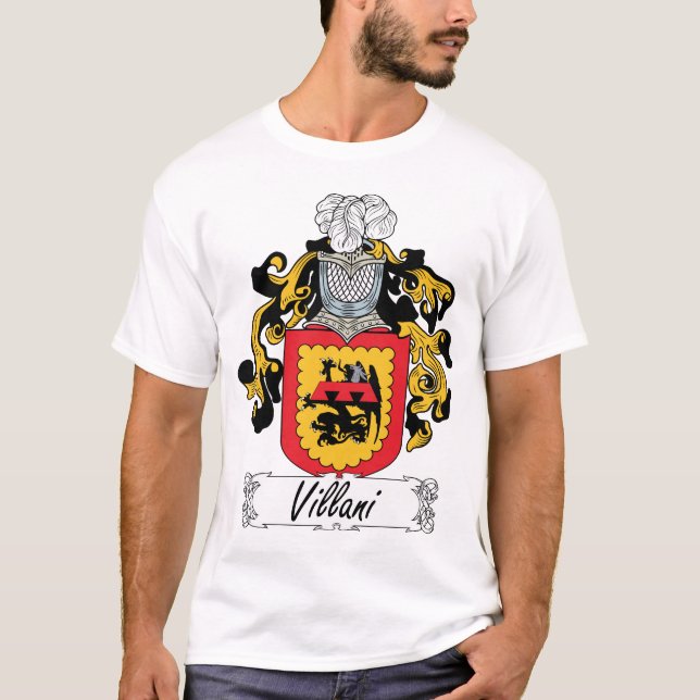 Villani Family Crest T-Shirt (Front)