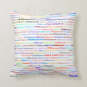 Villanova Texte Design II Oreiller