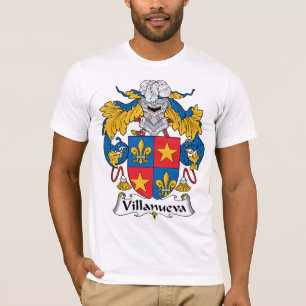 Villanueva Family Crest T-Shirt