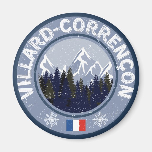 Villard-Corrençon Station de ski Magnet (Front)