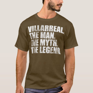 VillarrealVillarreal Family name Villarreal last N T-Shirt