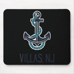 Villas Cape May New Jersey Anchor Boats Sailing Mouse Pad