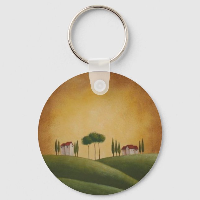 Villas on Tuscan Hills Keychain (Front)