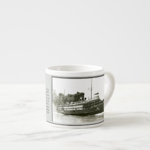 Ville de Cleveland III B&W espresso mug