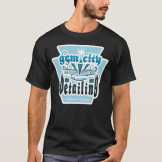 ville de gem détail t-shirt