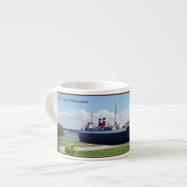 Ville de Milwaukee espresso mug (Devant gauche)