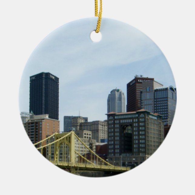 Ville de Pittsburgh de ponts ornement (Devant)
