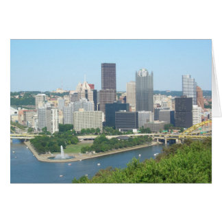 Ville de Pittsburgh, PA Carte de voeux