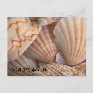 Ville d'océan, carte postale du Maryland