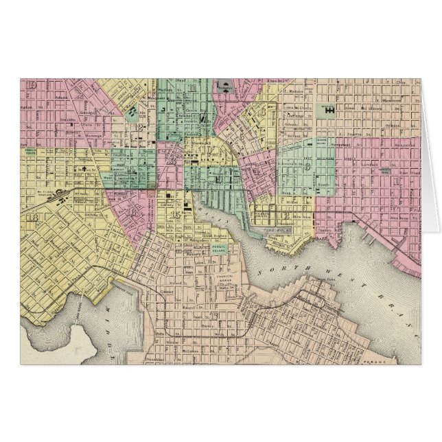 Ville Du Maryland De Baltimore (Devant horizontal)