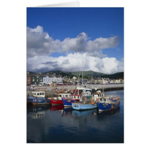 Ville et port, Dingle, comté de Kerry,